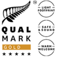 Qualmark Gold - Light Footprint - Safe & Sound - Warm Welcome